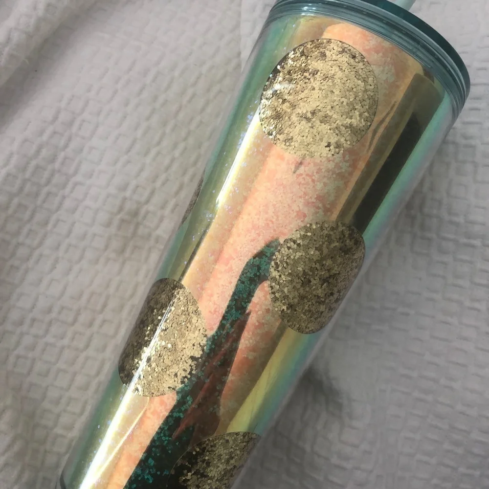 Starbucks Holographic Gliter Tumbler